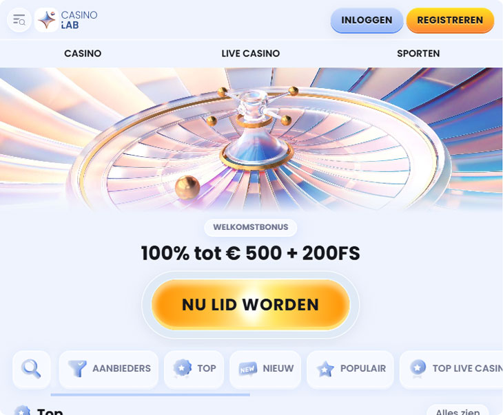 CasinoLab Ontwerp