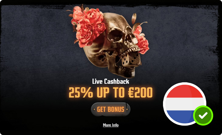 Gransino live cashback bonus