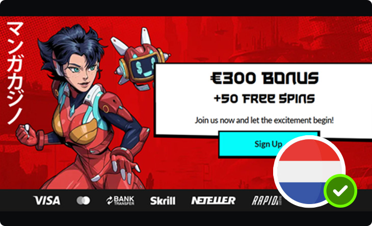 Manga Casino Welkomstbonus