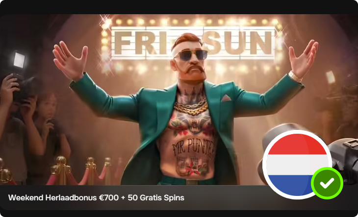 MrPunter weekend herlaadbonus