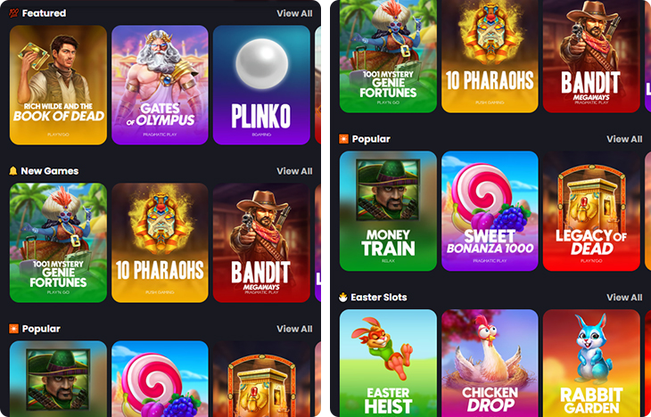 Betiro Casino gokkasten