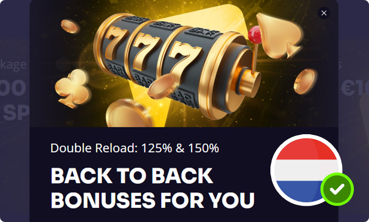 Dazzlehand Casino herlaadbonus