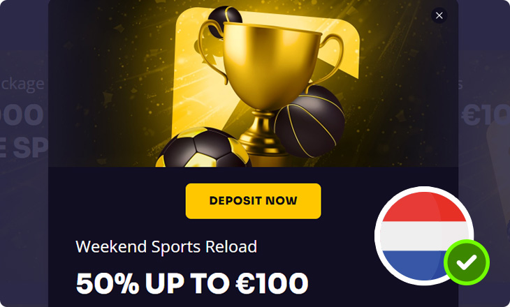 Dazzlehand Casino weekend herlaadbonus
