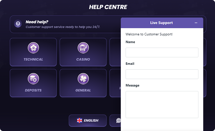 Funbet Casino klantenservice