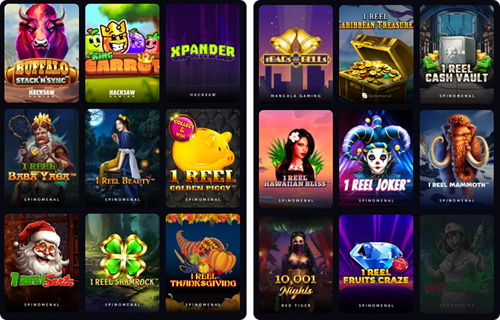 Mega.bet Casino gokkasten