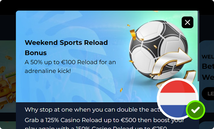 Moana Casino herlaadbonus