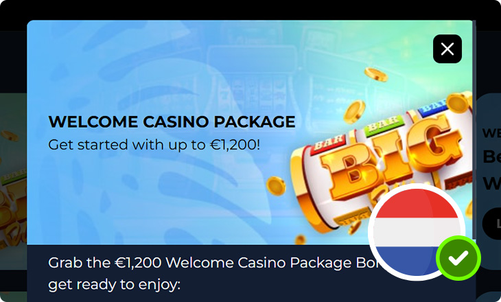 Moana Casino welkomstpakket