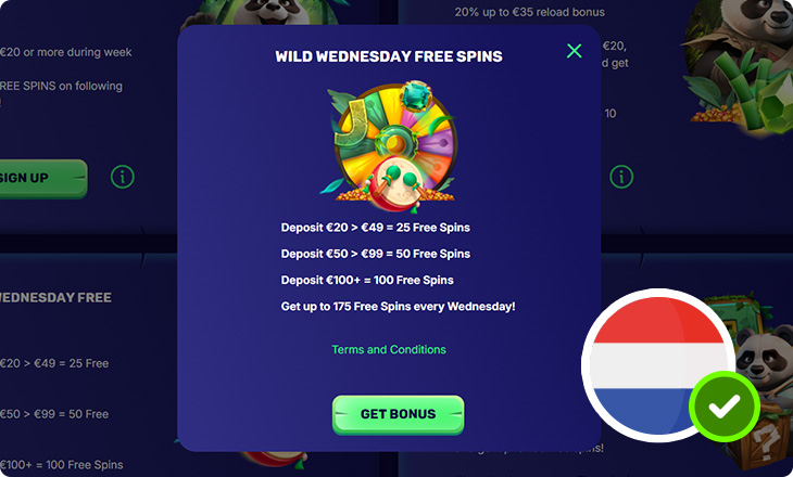 SpinPanda Casino gratis spins bonus