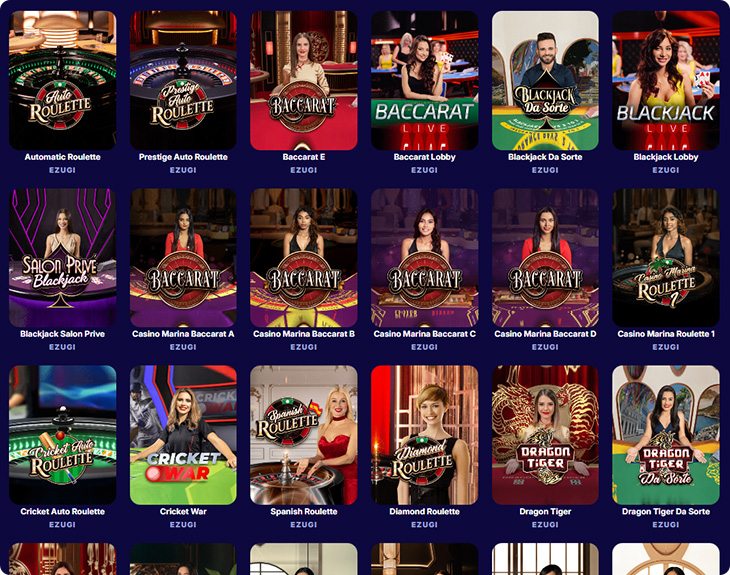 SpinPanda Casino live spellen