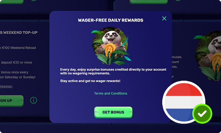 SpinPanda Casino promoties