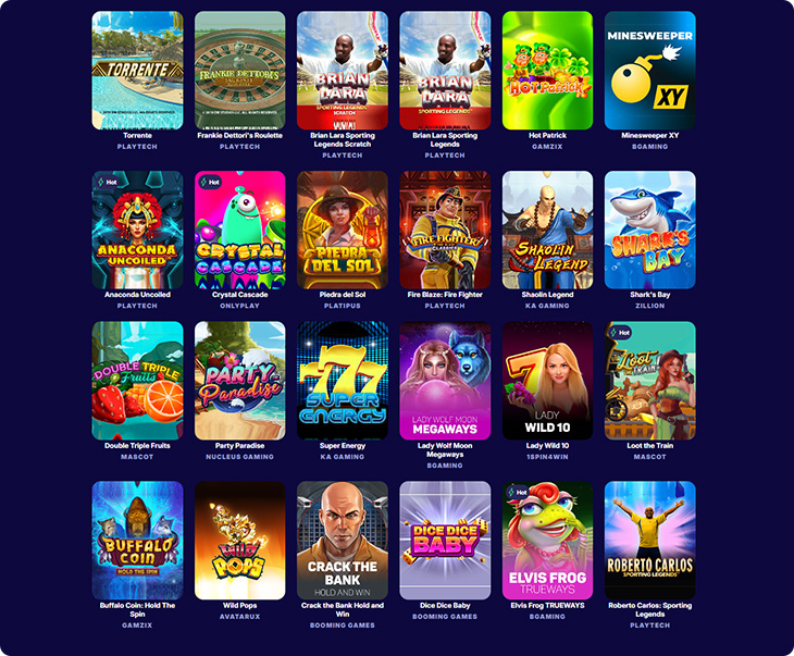 SpinPanda Casino tafelspellen