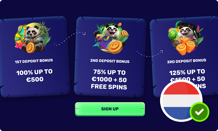 SpinPanda Casino welkomstbonus