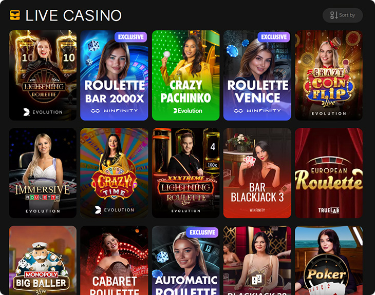 SpinStar Casino live spellen