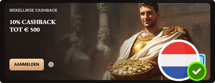 LegionBet Casino Wekelijkse Cashback