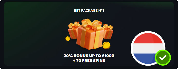 SpinMills Casino Wedpakketten