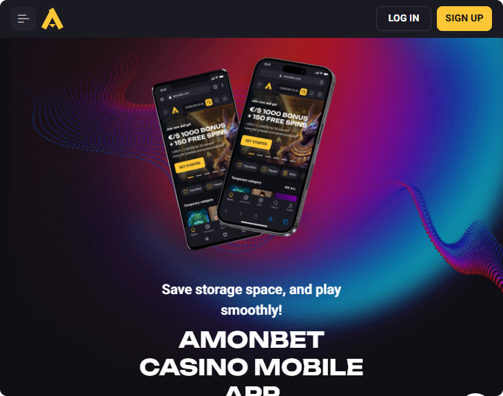 AmonBet Mobiele App