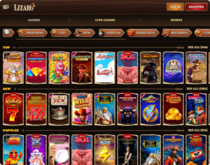 Lizaro Casino Spellen