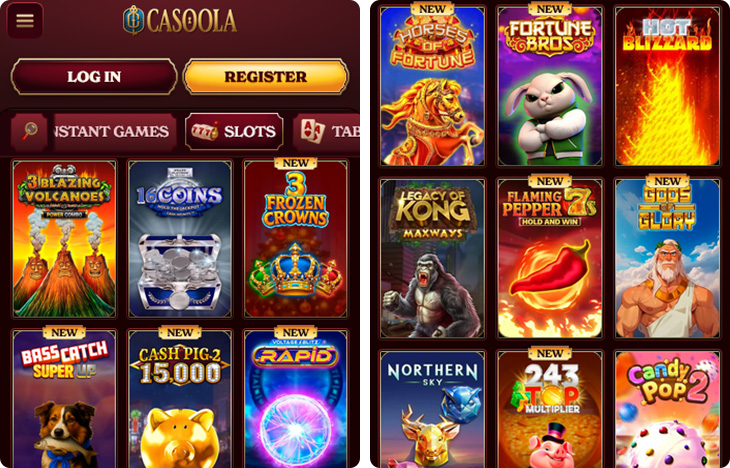 Casoola Casino Gokkasten
