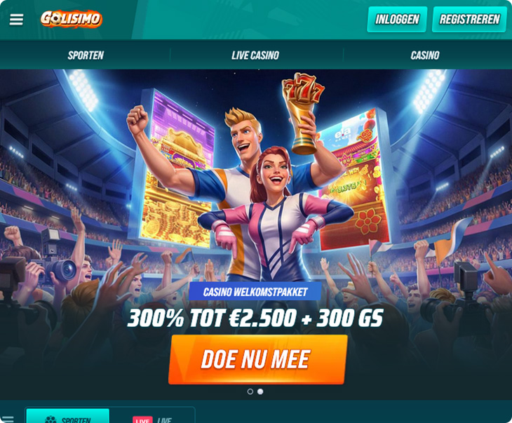 Golisimo Casino Ontwerp